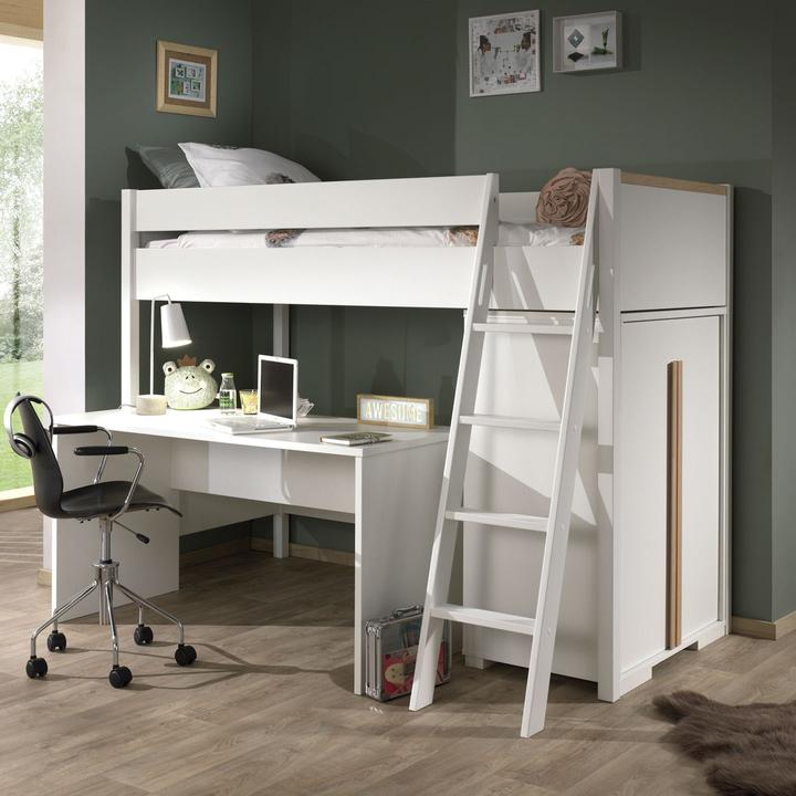 Image du produit Vipack Lit mi-hauteur London 3-pièces Set (90 x 200 cm)