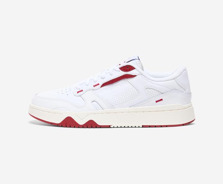 Decathlon Sneaker Herren - CJ80 weiss/bordeauxrot