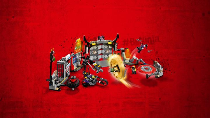 Actual product image LEGO Headquarters of the motorcyclists (70640, LEGO Ninjago)