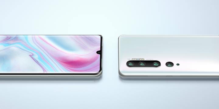 Image du produit Xiaomi Mi Note 10 Pro (256 Go, Blanc Glacier, 6.47", Double SIM, 108 Mpx, 4G)