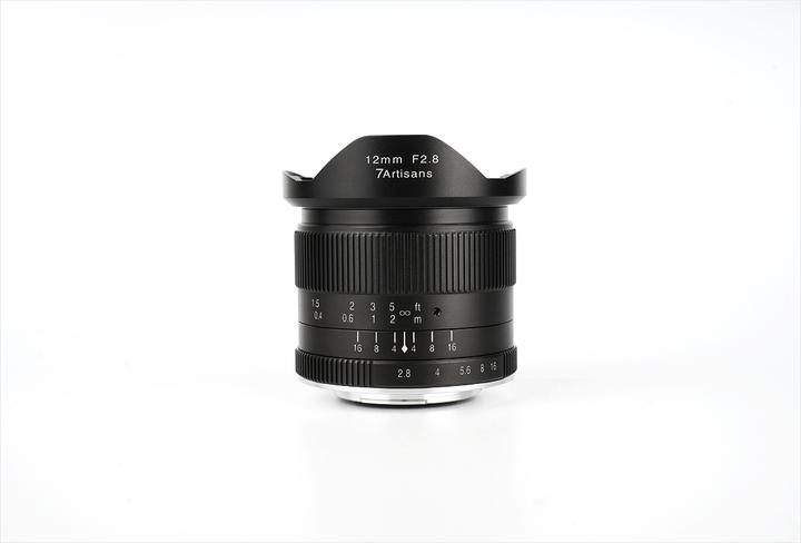 Immagine prodotto 7artisans 12mm f/2.8-16 MFT (Micro Four Thirds, APS-C / DX)