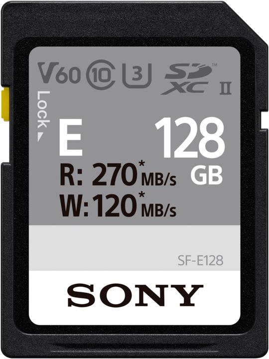 Immagine prodotto Sony Serie SF-E (128 GB, SDXC, U3, UHS-II)