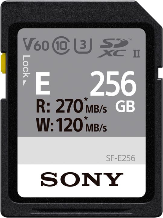 Immagine prodotto Sony Serie SF-E (256 GB, SDXC, U3, UHS-II)