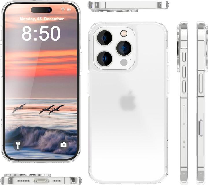 Produktbild Nalia Matte Klare Harte Hülle (Apple iPhone 16 Pro Max)