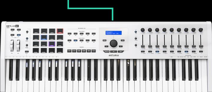 Actual product image Arturia KeyLab 61 MKII (Keyboards)
