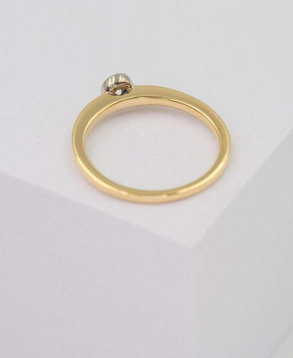 Actual product image Muau Ring frame setting (52, 950 Platinum)