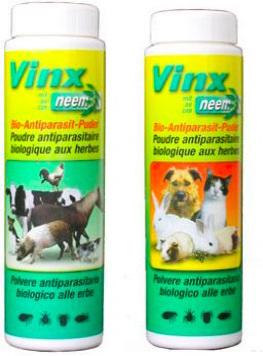 Vinx Bio-Antiparasit-Puder mit Neem für Grosstiere