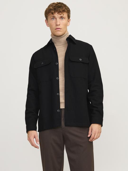 Produktbild Jack & Jones Jprraymond Melange Solid Ls Overshirt Sn (L)