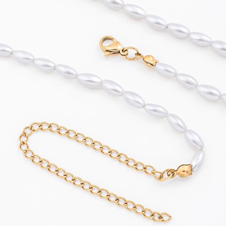 Immagine prodotto Sensora Jewelry Collana completa di perle (Acciaio inossidabile)