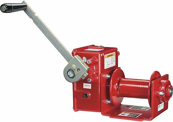 Produktbild Thern Europe Handseilwinde mit Schneckengetriebe, rot pulverb., TF 3100kg, für FM/C1/C2
