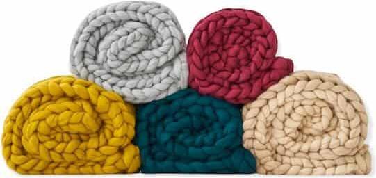 Image du produit Cozy Vibes Couverture Chunky Knit X-Large (150 x 203 cm)