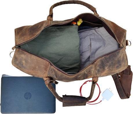 Immagine prodotto Only-Bags.Store Borsone in pelle, borsone in pelle fatto a mano, borsa da palestra, borsone per le vacanze, borsa