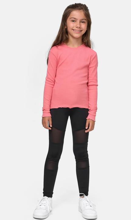 Actual product image Urban Classics Girls Short Rib Longsleeve (110)