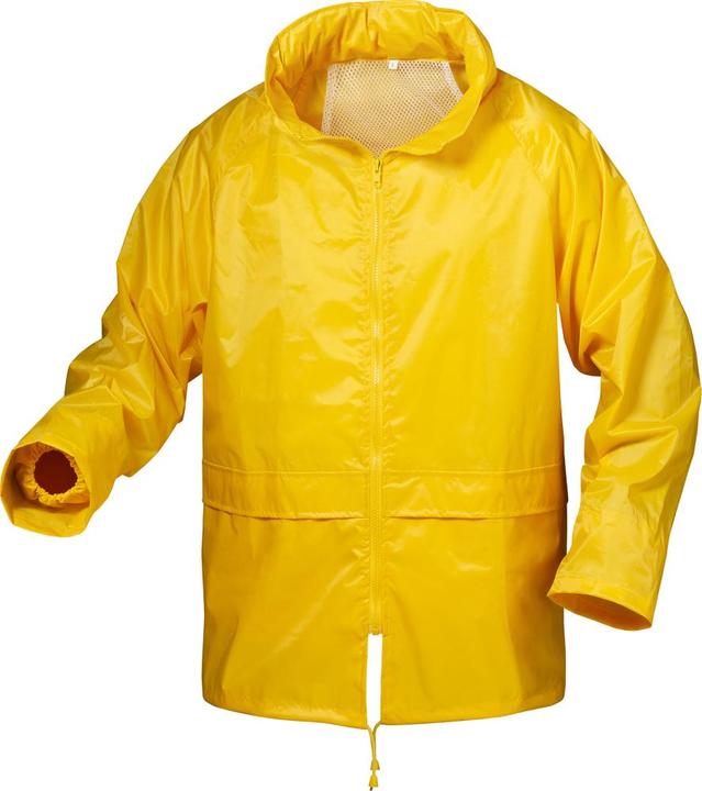 Actual product image Craftland Herning rain jacket size L yellow (L)