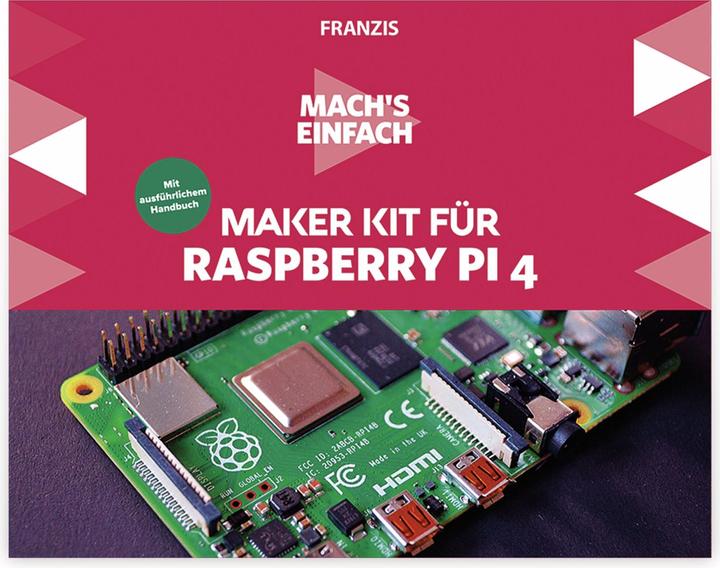 Produktbild Franzis Maker Kit für Raspberry Pi 4
