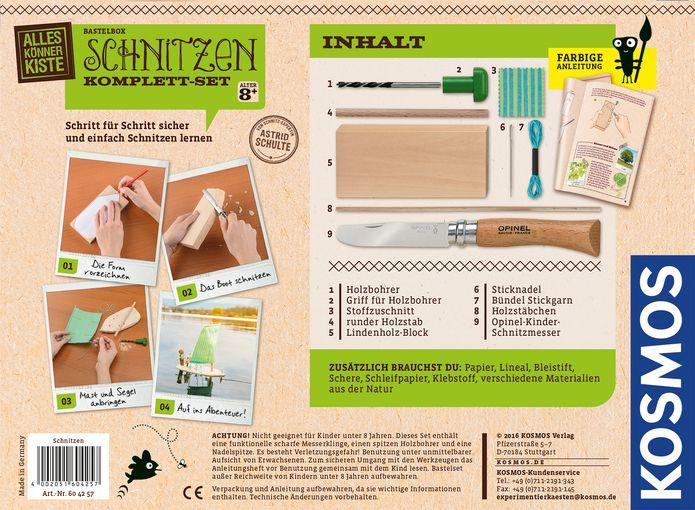 Produktbild Kosmos Schnitzen Komplett-Set