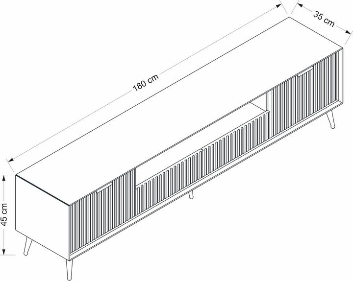 Immagine prodotto Skye Decor Luxe (180 x 45 x 35 cm)