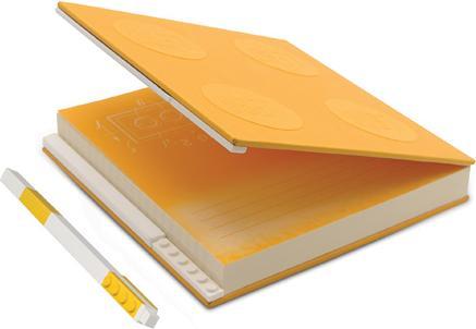 Produktbild LEGO Stationary Yellow Notebook with gel pen