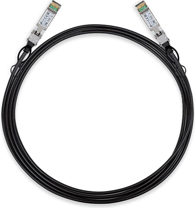 TP-Link TL-SM5220-3M V1 - Câble à connexion directe 10GBase - SFP+ (M) vers SFP+ (M) - 3 m - bi-axial -