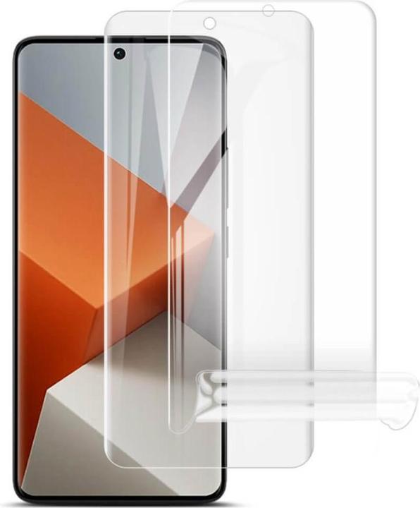 Imak Xiaomi Redmi Note 13 Pro+ - 2 Stk. Hydrogel Schutzfolie PET (2 Stück, Xiaomi Redmi Note 13 Pro+)