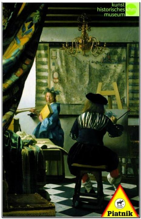 Actual product image Piatnik Vermeer The art of painting T (1000 pieces)