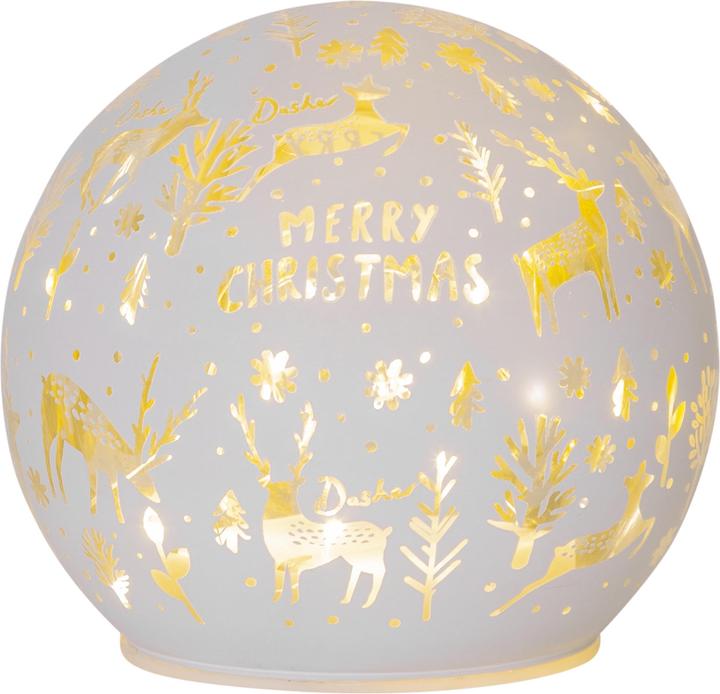 Produktbild Star Trading Glaskugel Merry Christmasø12ws