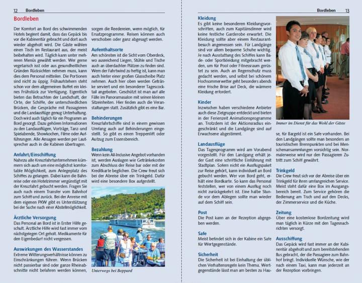Produktbild Reiseführer Flusskreuzfahrten Rhein (Deutsch, Annette Lorenz)