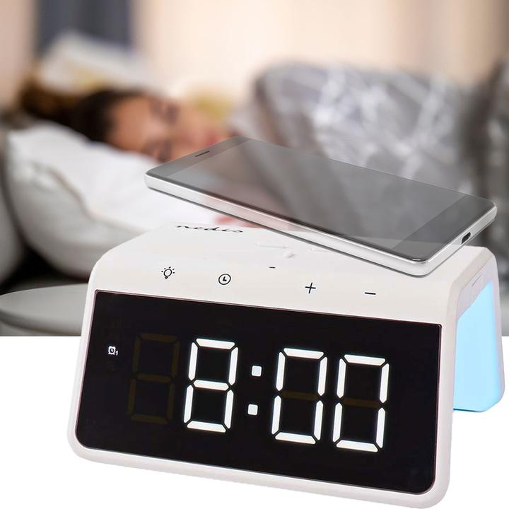 Productafbeelding Nedis Wekker -Draadloze oplader
