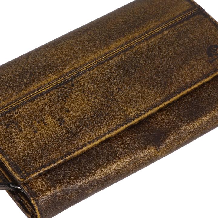Produktbild Greenburry Destressed Geldbörse RFID Schutz Leder 18.5 cm