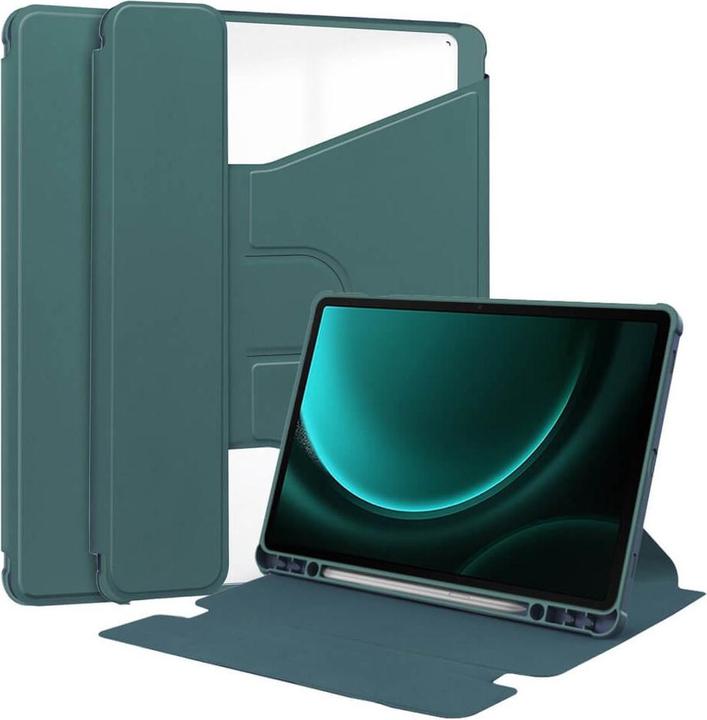 Produktbild Cover-Discount Galaxy Tab S9 FE+ - 360-Grad Tablet Hülle grün (Galaxy Tab S9 FE+)