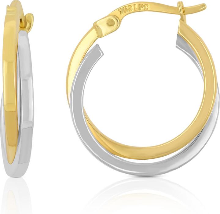 Muau Creolen (750/18 K Gold)