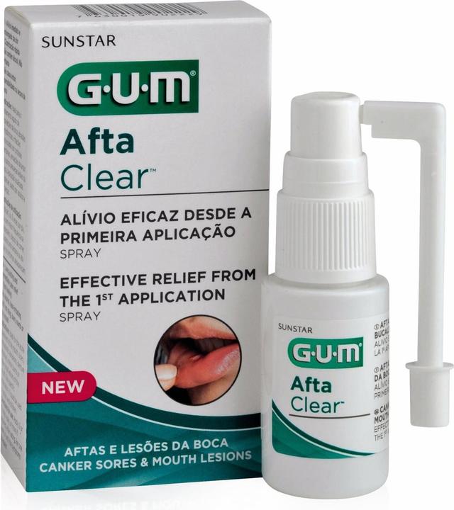 GUM SUNSTAR AftaClear Spray (15 ml, Mondspray)