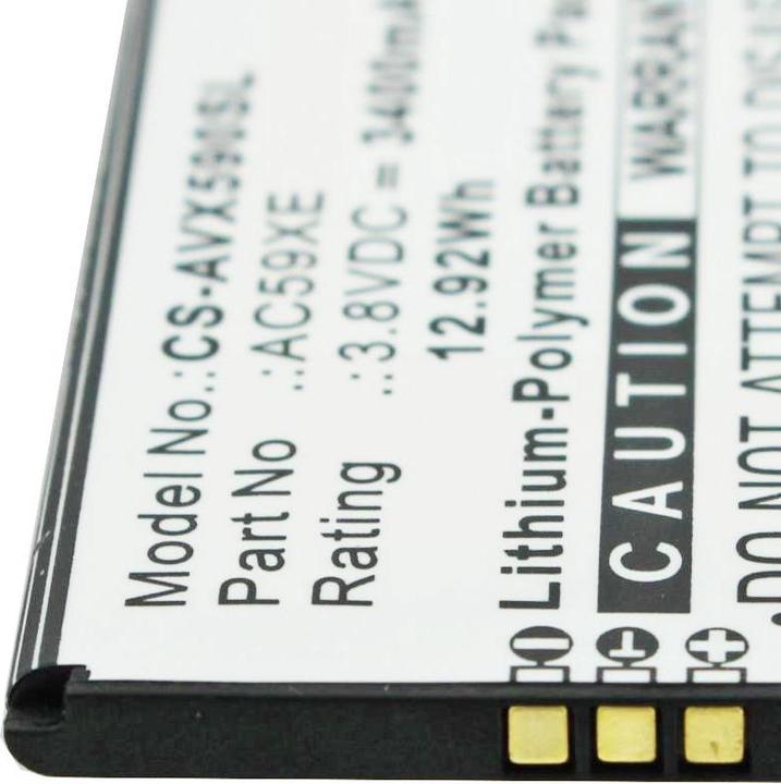 Actual product image AccuCell Akku passend für den Archos 59 Xenon Akku AC59XE