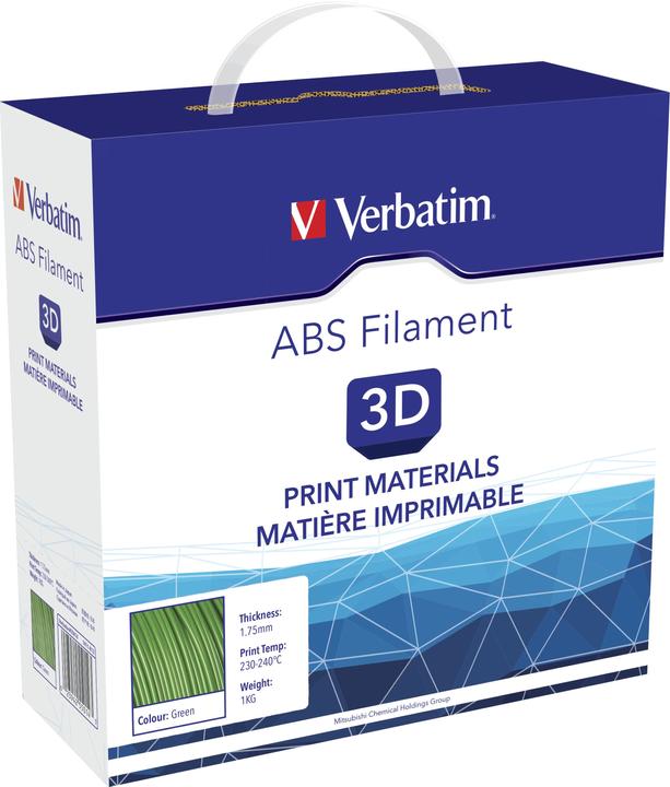 Produktbild Verbatim Filament (ABS, 1.75 mm, 1000 g, Grün)