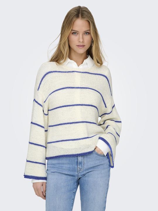 Immagine prodotto Only ONLGEENA 7/8 STRIPE O-NECK KNT (S)