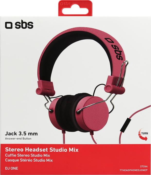 Image du produit SBS Casque stéréo Studio Mix (Filaire)
