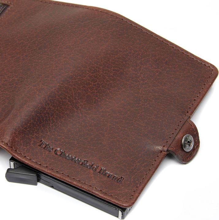 Actual product image The Chesterfield Brand Baldwin credit card holder RFID protection leather 6.5 cm