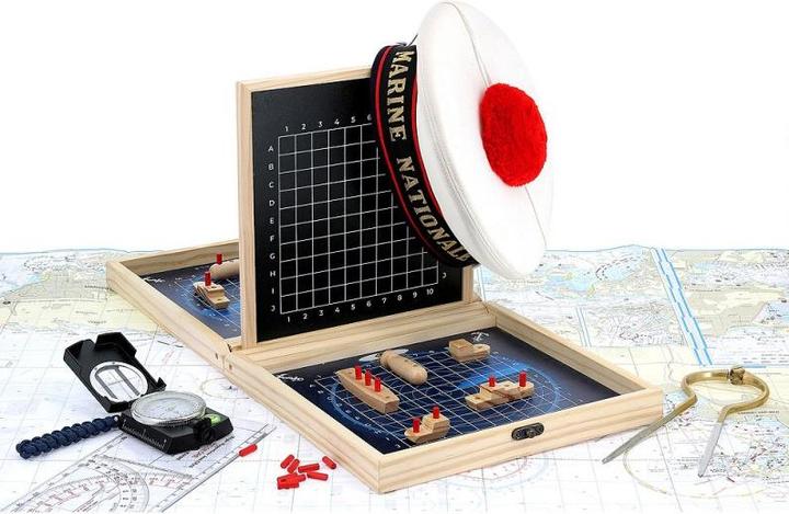 Image du produit Vilac Jeu Couler les bateaux - Marine nationale (Français)