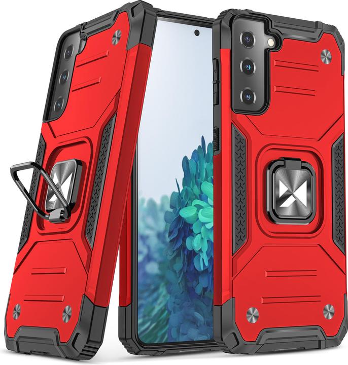 Produktbild Wozinsky Ring Armor Tough Hybrid Case Cover + Magnethalterung für Samsung Galaxy S22 + (S22 Plus) Ro (Samsung Galaxy S22+)