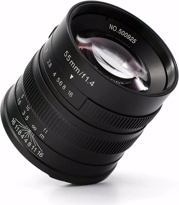 Image du produit 7artisans 55mm F1.4 Fuji X (Fujifilm X, APS-C / DX)