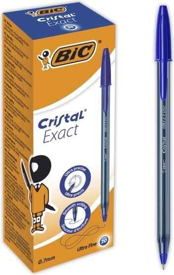 Produktbild Bic Kugelschreiber Cristal Exact, Strichfarbe: blau (Blau, 1 x)