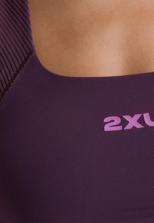 Actual product image 2XU Robbed Longline Low Impact Bra (L)