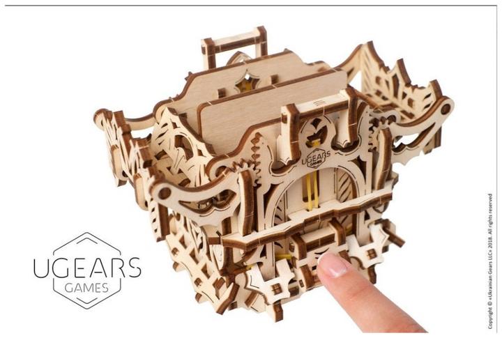 Produktbild Ugears Deck Box mechanische Holzvorrichtung für Tabletop-Spiele