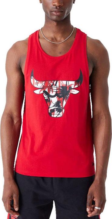 New Era Tank Top - TREE INFILL Chicago Bulls rot - XL (XL)