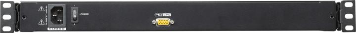Image du produit Aten CL1000M SL Single Rail Console LCD 17", 19" 1U, disposition SL (PS/2-USB, VGA)