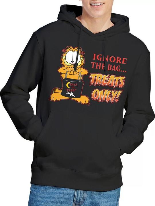 Immagine prodotto Garfield Treats Only Felpa con Cappuccio Uomo (XXL)