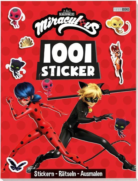 Image du produit Panini Miraculous : 1001 autocollants : Stickers - Enigmes - Coloriage