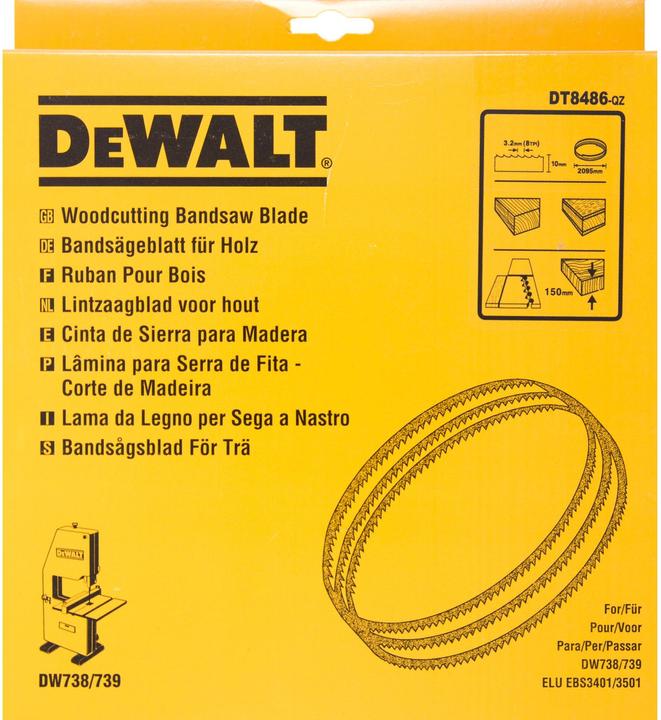 Productafbeelding DeWalt Lintzaagblad