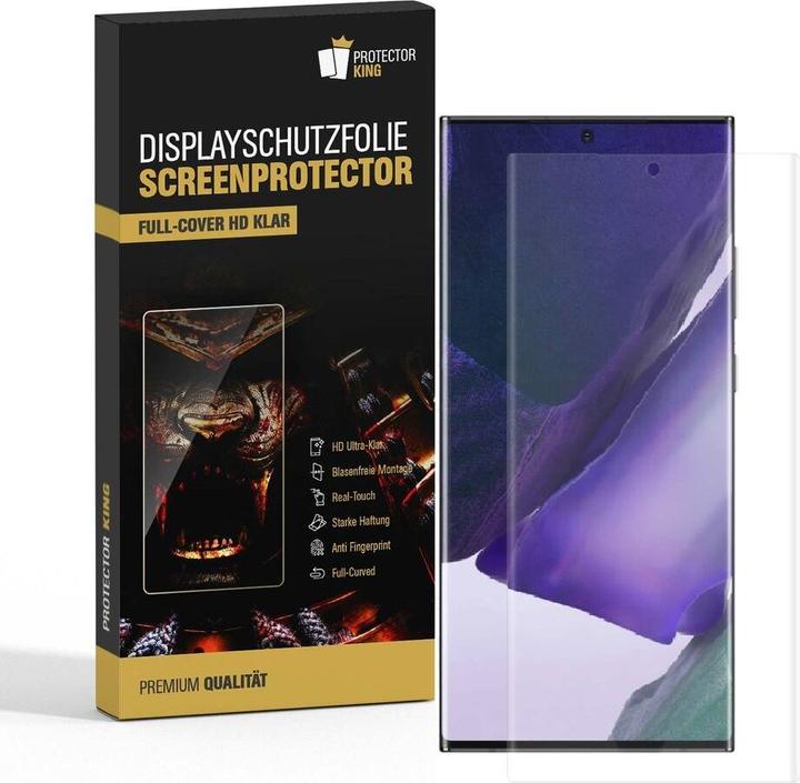 Actual product image Protectorking 3x premium screen protector 3D CLEAR (3 Piece, Samsung Galaxy Note 20 Ultra)