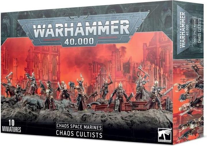 Immagine prodotto Games Workshop Cultisti del Caos - Space Marine del Caos (Materiale sintetico)